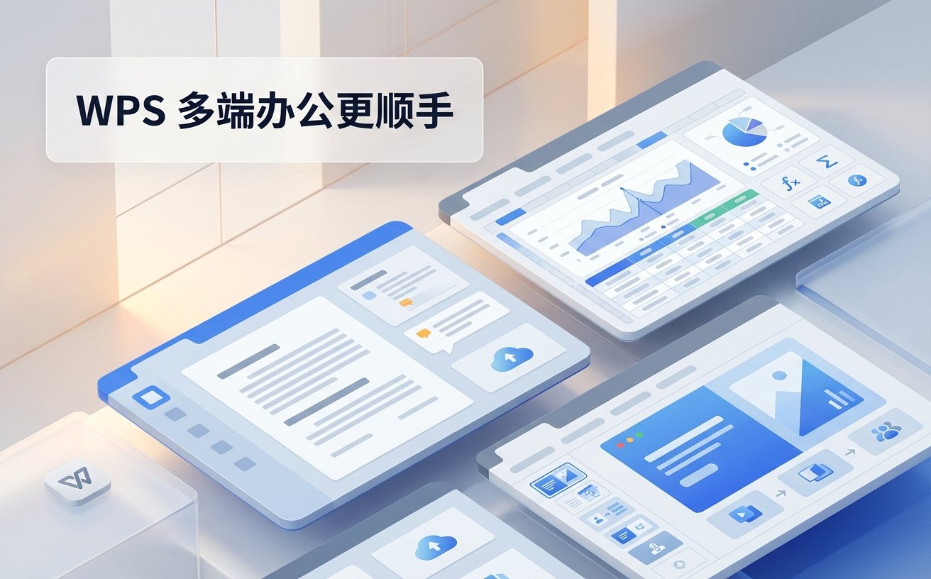 WPS Office 文字表格演示功能卡片